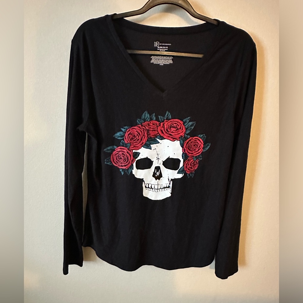 💀🌹 Day of the Dead Long Sleeve Shirt